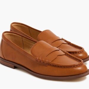 J. Crew Brown Leather Loafers